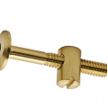 Brass Parts Copper Steel Hexa Slotted Combination Screw